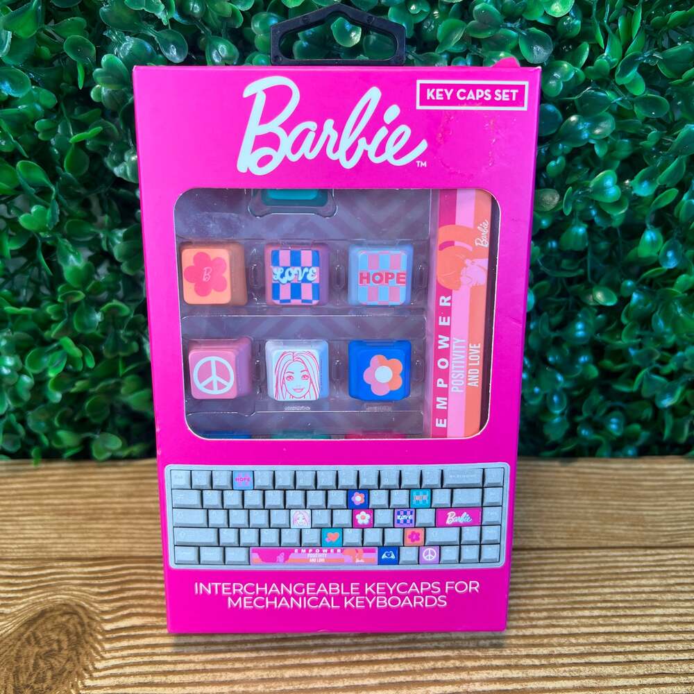 New Barbie Keyboard Keycaps For Interchangeable Keyboard Key Caps